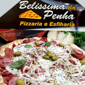 Peito de peru com Catupiry: Pizza Place Pizzaria e Esfiharia